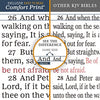 KJV, Pew Bible, Large Print, Hardcover, Black, Red Letter, Comfort Print: Holy Bible, King James Version