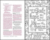 Holy Bible: New International Version Inspiring Words, 52 Verses to Color Hardcover