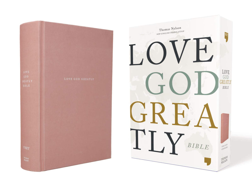 NET, Love God Greatly Bible, Cloth over Board, Pink, Comfort Print: A SOAP Method Study Bible for Women Hardcover – Import, 6 October 2020