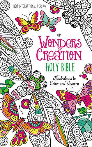 Holy Bible: New International Version, Wonders of Creation Holy Bible: Illustrations to Color and Inspire
