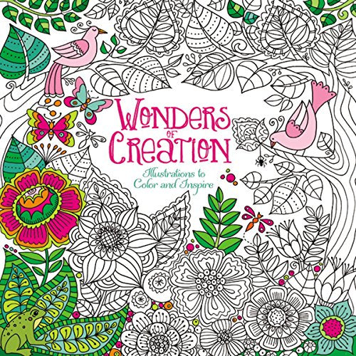 Wonders of Creation Coloring Book: Illustrations to Color and Inspire