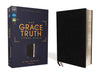 The Grace and Truth Study Bible: New International Version, European Bonded Leather, Black, Red Letter, Comfort Print Bonded Leather – 24 August 2021