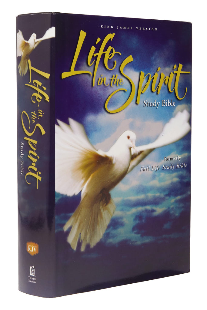 KJV, Life in the Spirit Study Bible, Hardcover, Red Letter Edition: Formerly Full Life Study Hardcover – Illustrated