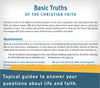 NLT Christian Basics Bible, The Hardcove