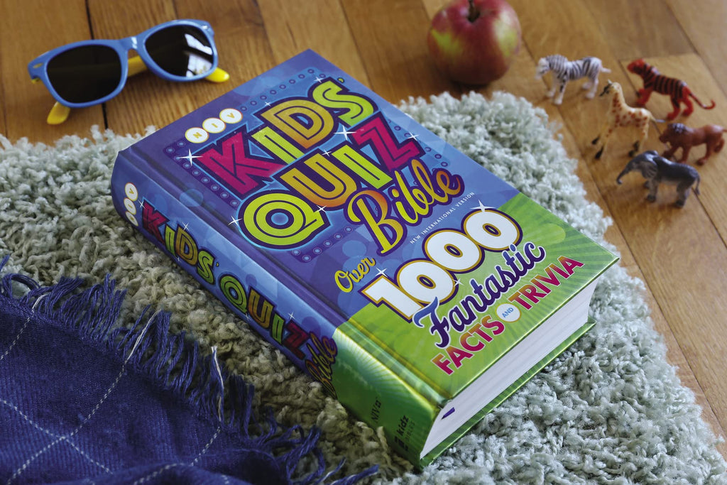 Kids' Quiz Bible: New International Version, Over 1000 Fantastic Facts and Trivia Hardcover