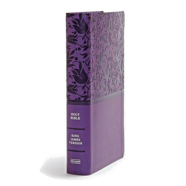 KJV Large Print Personal Reference Bible (Purple Leathertouch)
