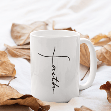 Faith Mug - Sip with Scripture: Christian Coffee Mugs for Daily Inspiration - Special Gift for Christian Friends