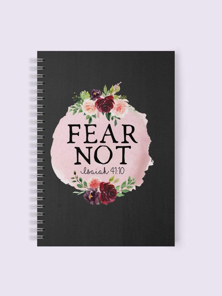 Fear Not - NotePad - Christian Note books for Gift - Christian Gift Idea: Bible-Themed Notebook for Devotions, Reflections, and More