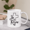 He is Risen Mug - Sip with Scripture: Christian Coffee Mugs for Daily Inspiration - Special Gift for Christian Friends