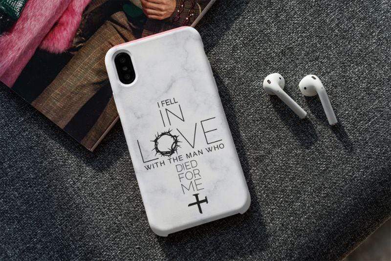 I FELL IN LOVE - CHRISTIAN MOBILE CASE - Inspirational Christian Phone Case: Share Your Faith with This Unique Gift