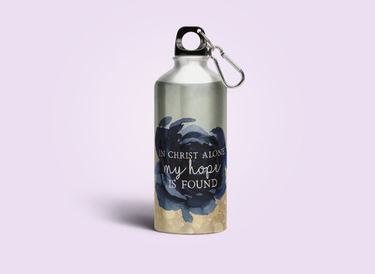 In Christ alone - Sipper Bottle - (Drink Up the Word of God) Christian Gift Sipper Bottles for Daily Inspiration