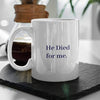 Jesus Cross Mug - Sip with Scripture: Christian Coffee Mugs for Daily Inspiration - Special Gift for Christian Friends