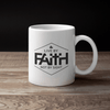 Live by Faith Mug - Sip with Scripture: Christian Coffee Mugs for Daily Inspiration - Special Gift for Christian Friends