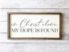 In Christ Alone - Sale - Elegant and Inspiring Christian Wall Frames