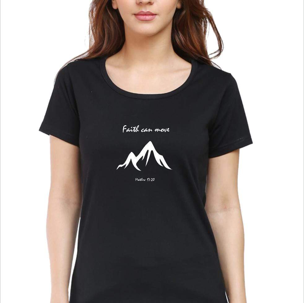 Faith can Move - Christian T-Shirts for Girls and Women | Faith-Inspired Clothing