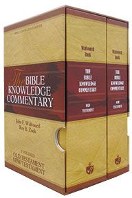 Bible Knowledge Commentary, The (2 Vol.set) HB